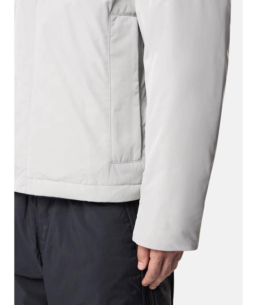 STONE ISLAND Серая полиэстеровая куртка, фото 5