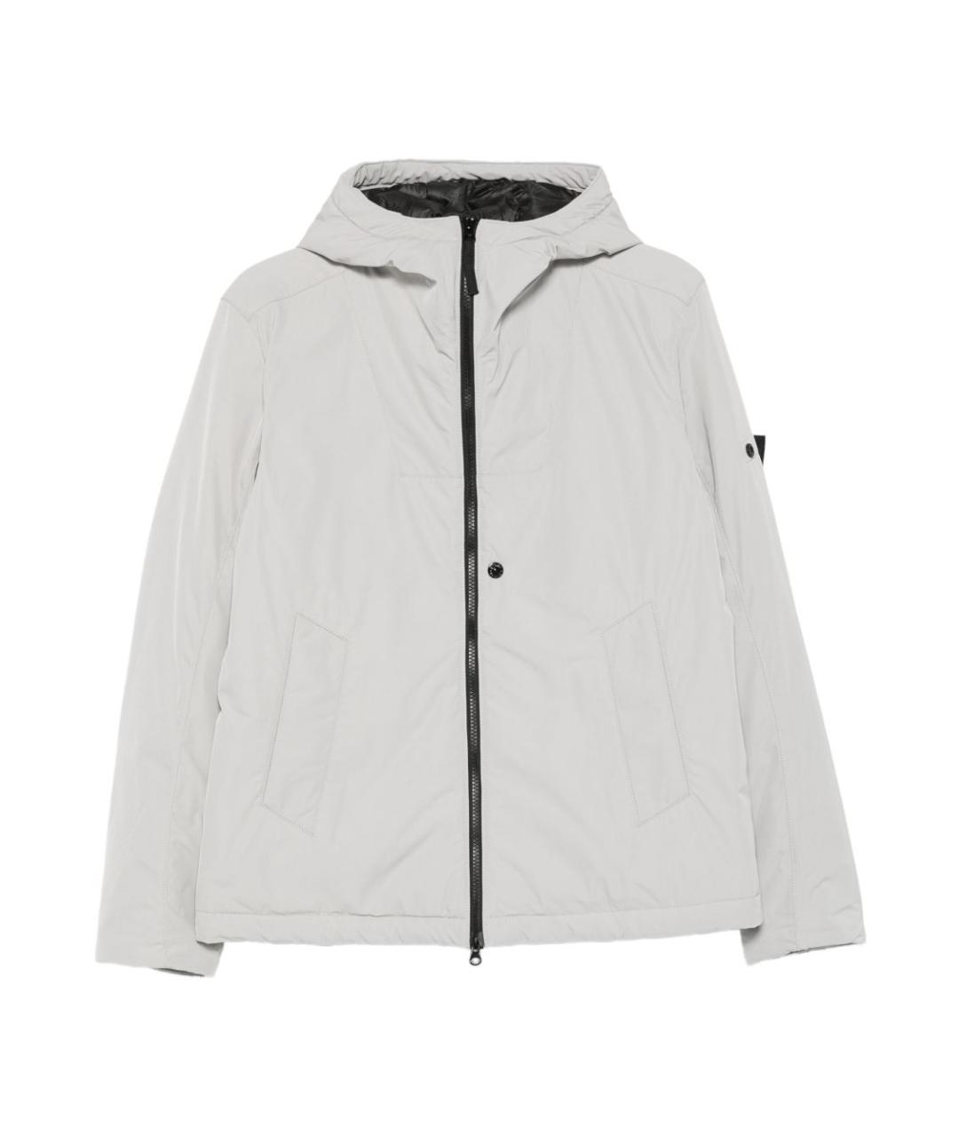STONE ISLAND Серая полиэстеровая куртка, фото 1