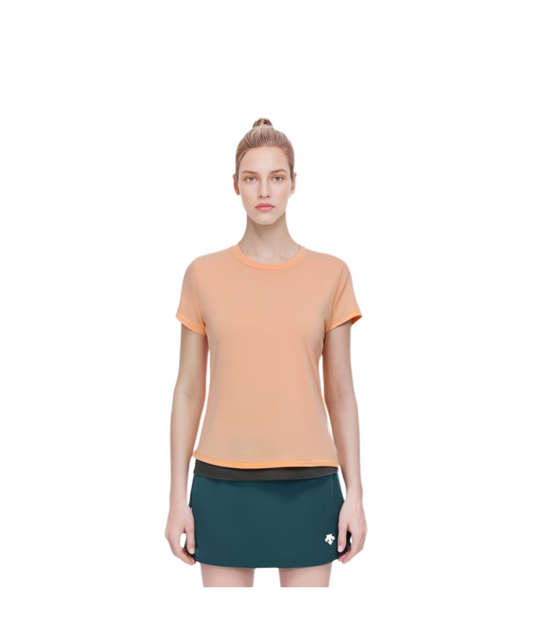 SKIMS Розовая хлопковая футболка, фото 2