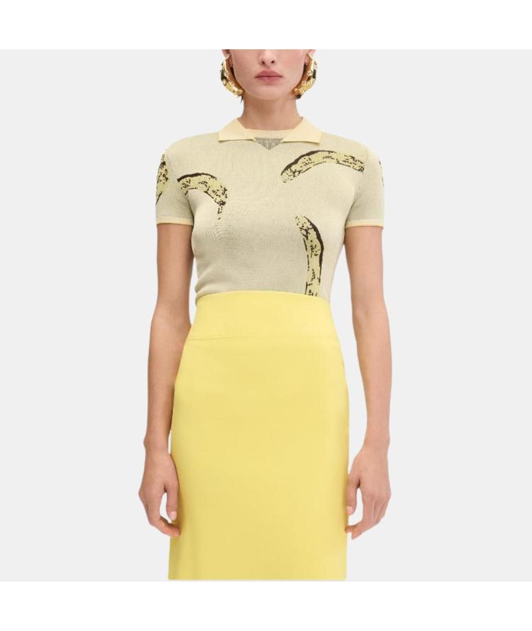 JACQUEMUS Желтая рубашка, фото 2