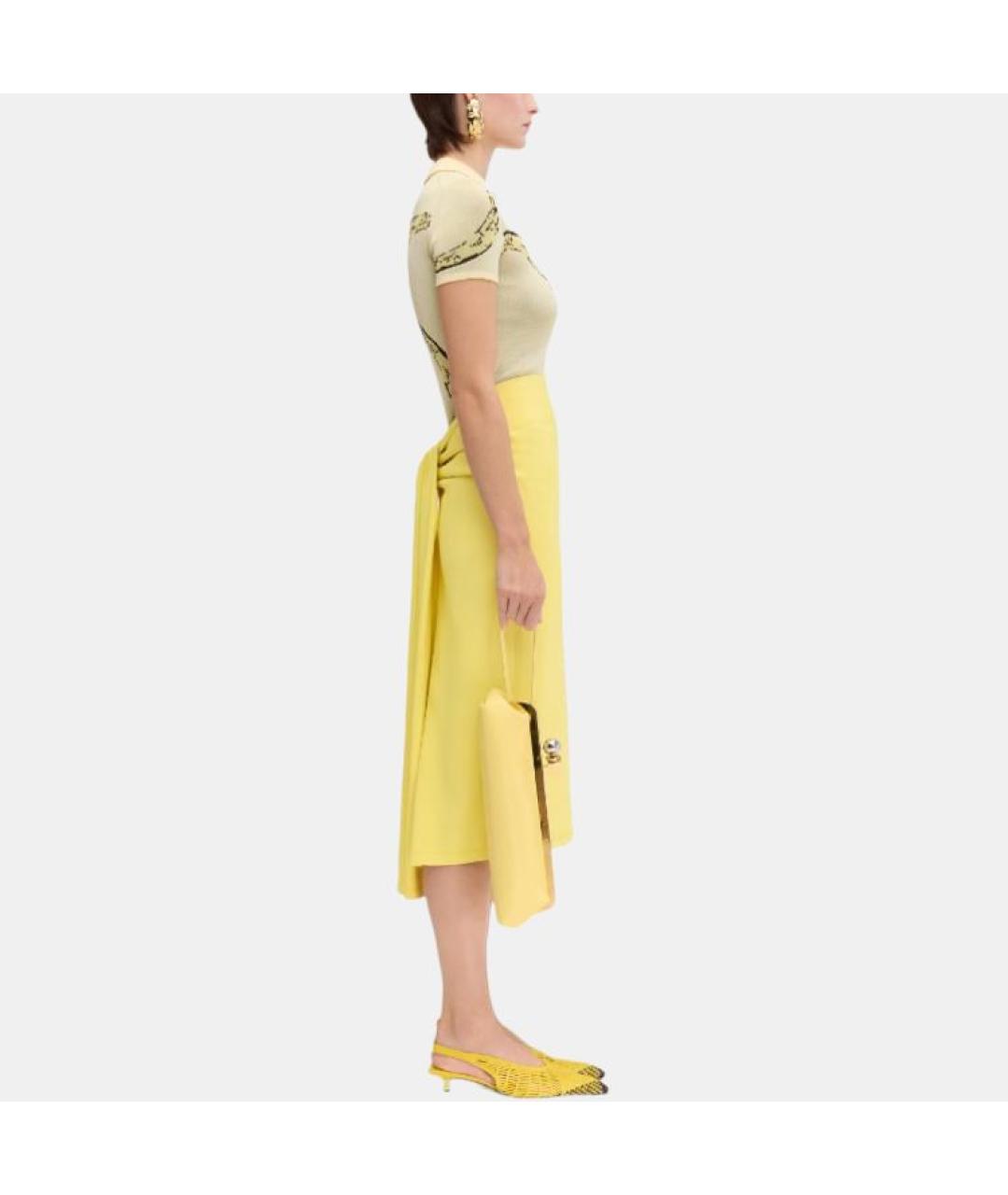 JACQUEMUS Желтая рубашка, фото 5