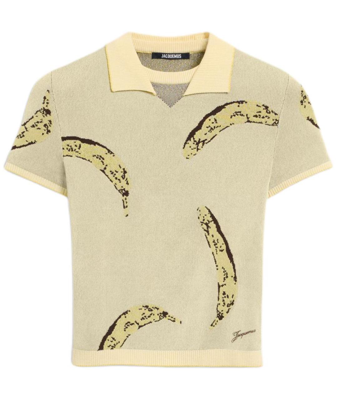 JACQUEMUS Желтая рубашка, фото 1