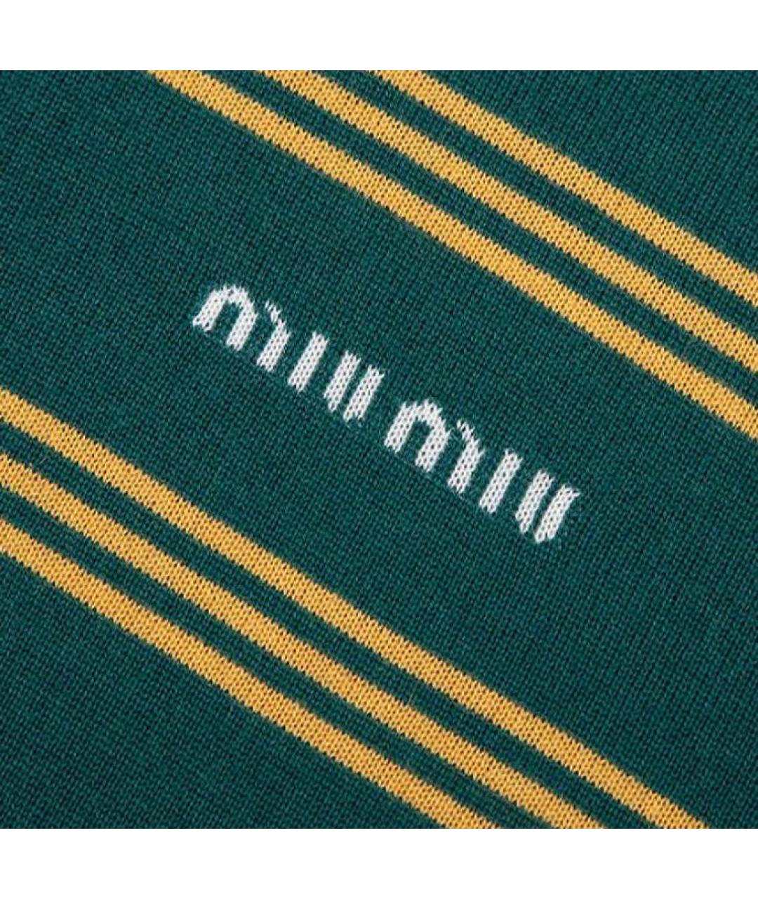 MIU MIU Зеленая рубашка, фото 3