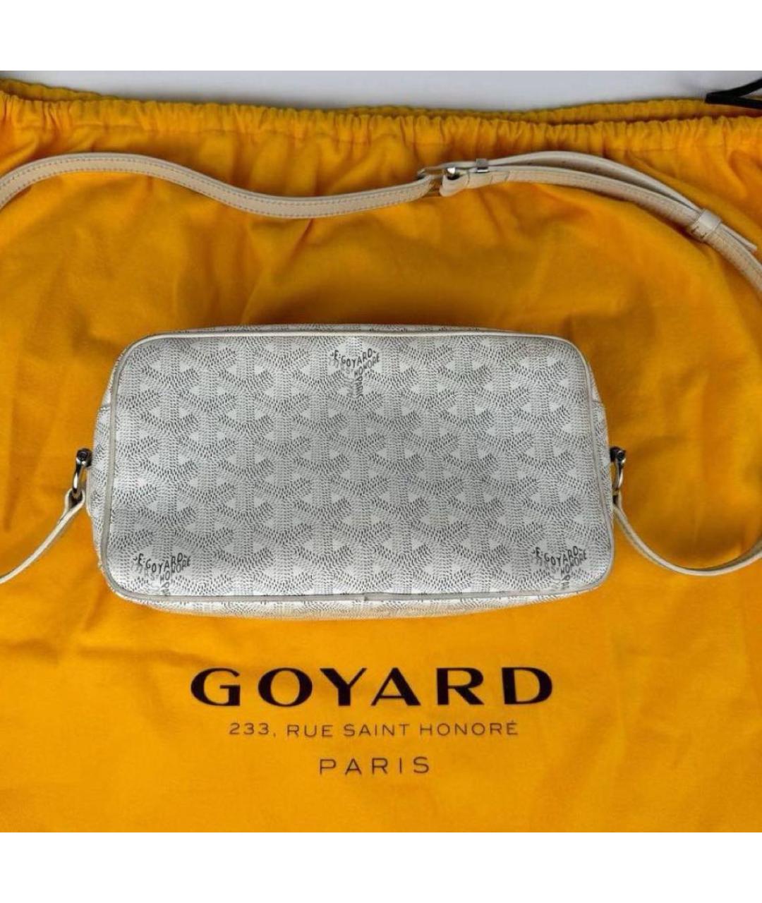 GOYARD Белая сумка на плечо, фото 4