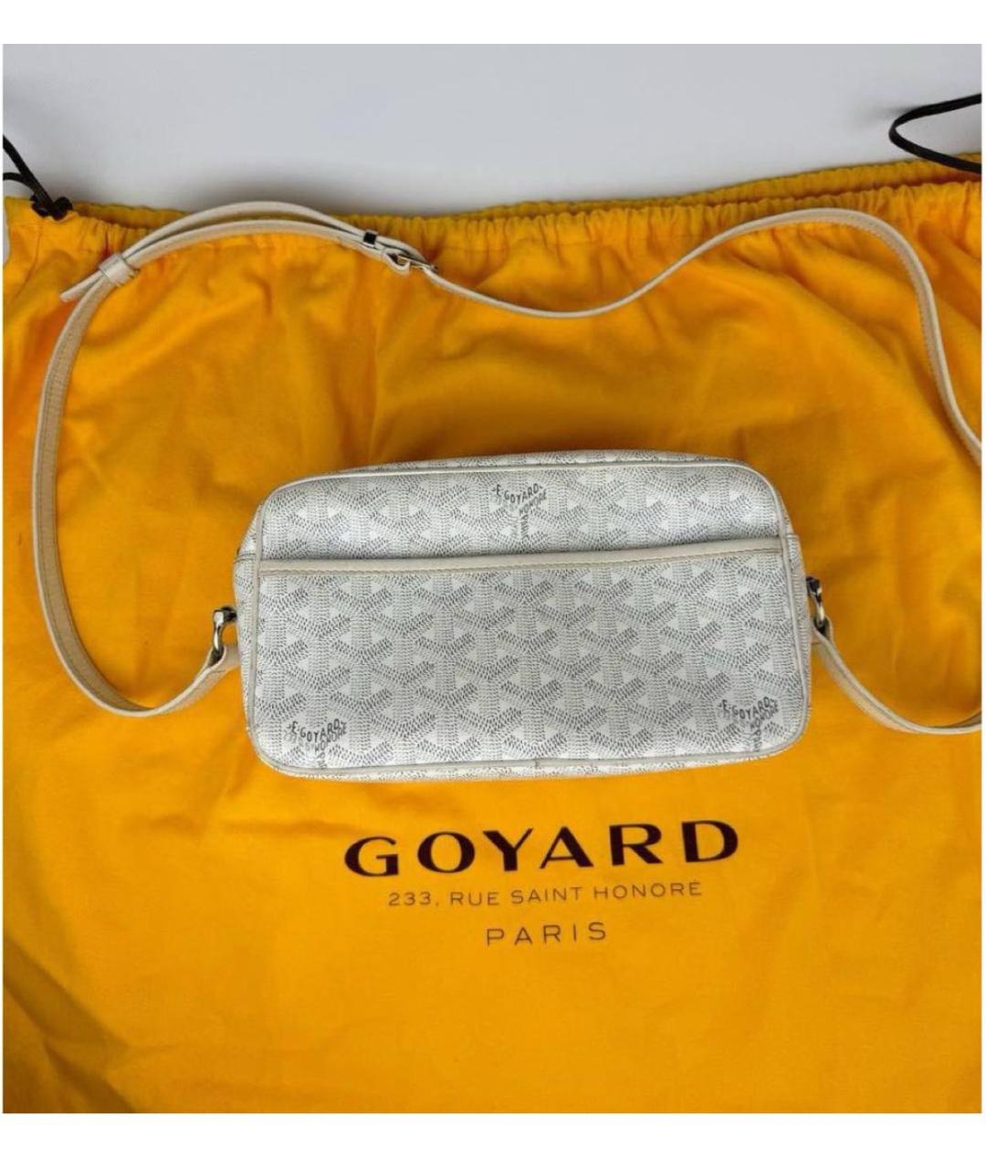GOYARD Белая сумка на плечо, фото 2