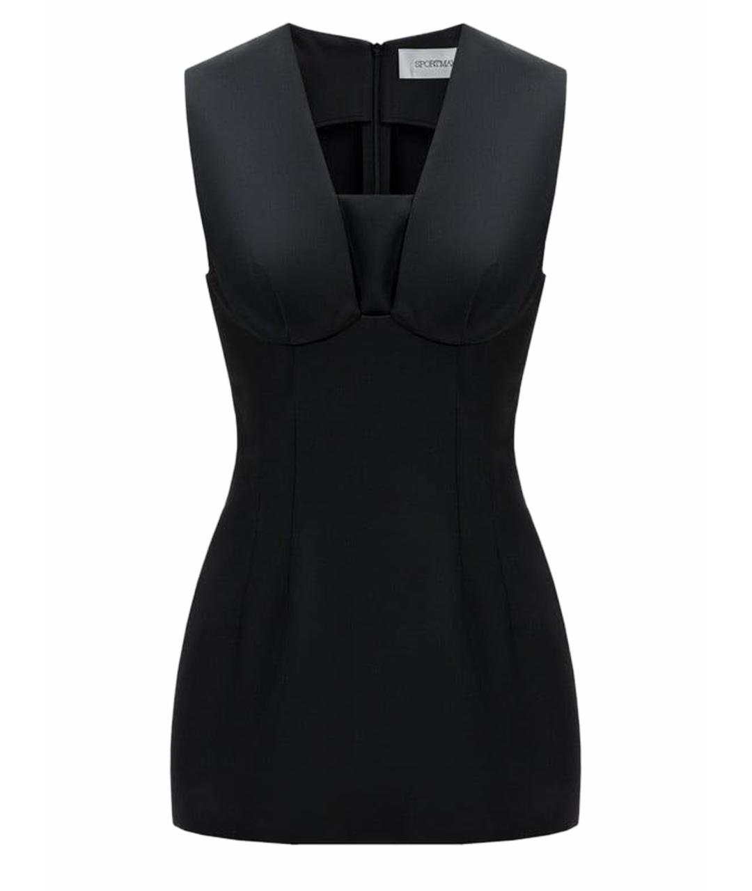 SPORTMAX Черная блузы, фото 1