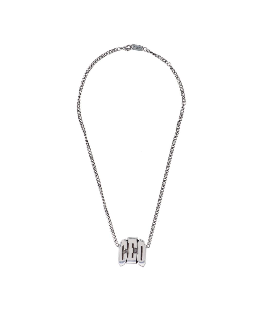 BALENCIAGA Серебряная цепочка, фото 1