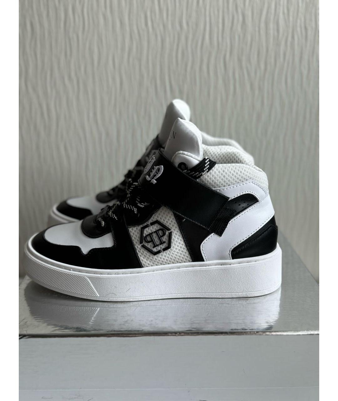 PHILIPP PLEIN Мульти кожаные кроссовки, фото 5