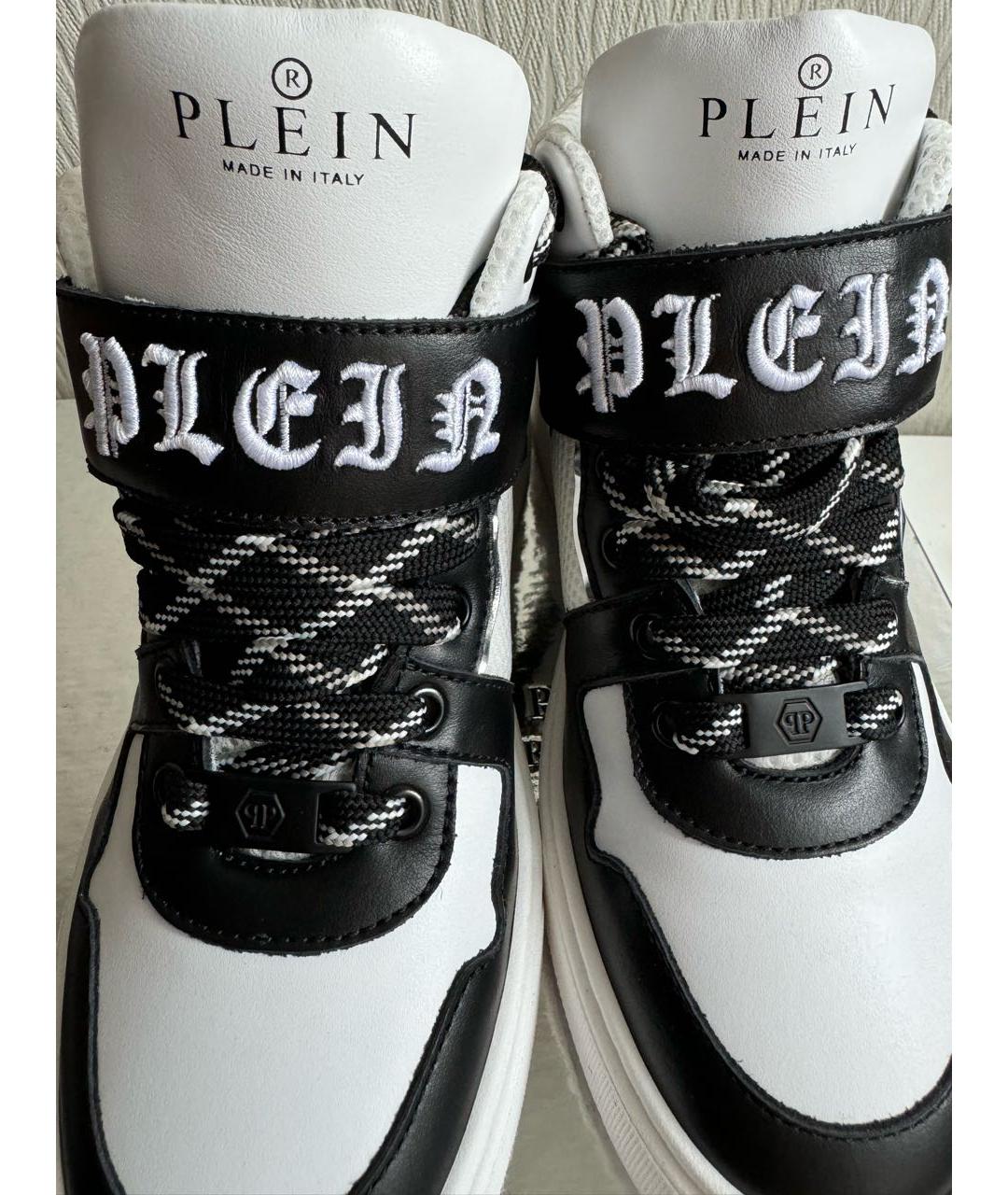 PHILIPP PLEIN Мульти кожаные кроссовки, фото 7