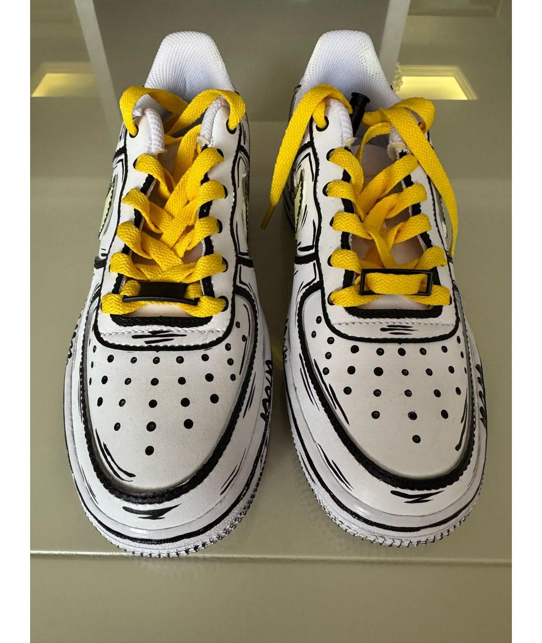NIKE Белые кожаные кеды, фото 2