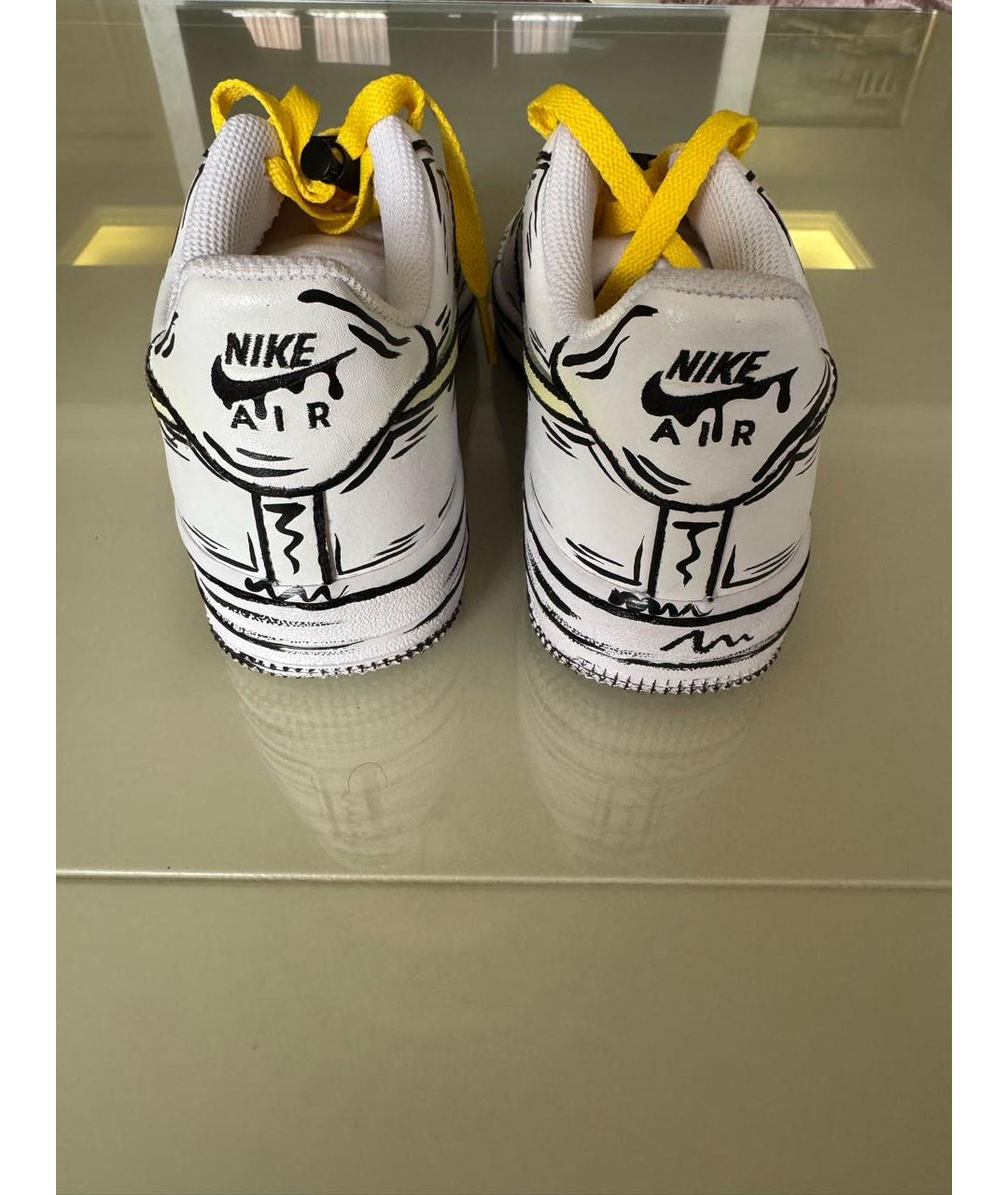 NIKE Белые кожаные кеды, фото 3