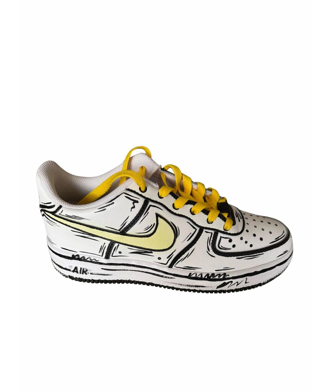NIKE Белые кожаные кеды, фото 1