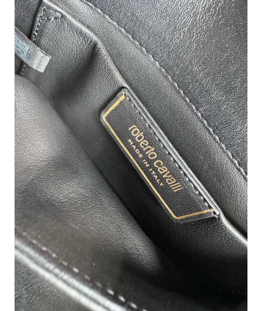 ROBERTO CAVALLI Зеленые балетки из экзотической кожи, фото 8