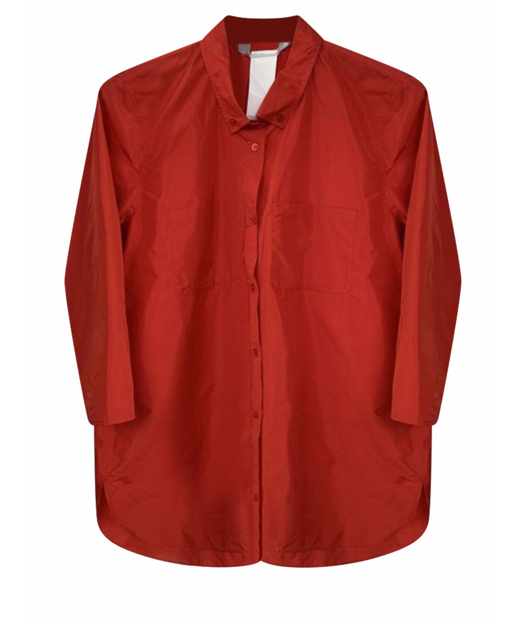 MAX MARA Красная полиэстеровая рубашка, фото 1