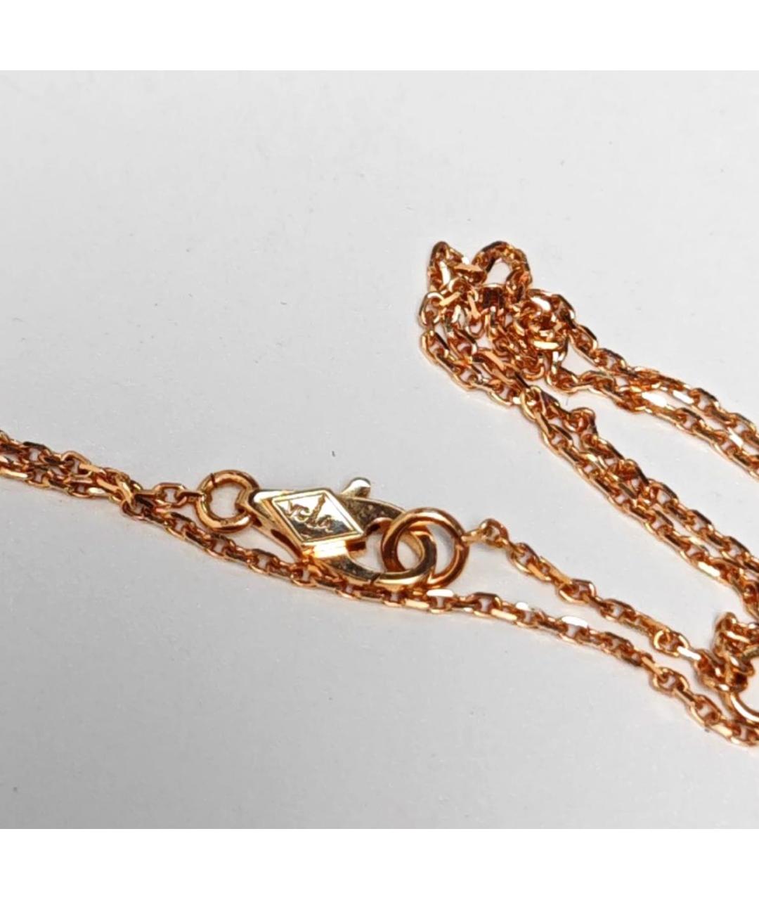 VAN CLEEF & ARPELS Бордовая подвеска, фото 5