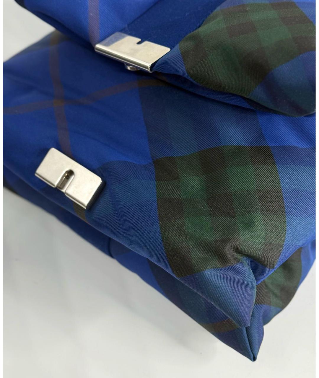 BURBERRY Синяя сумка через плечо, фото 5