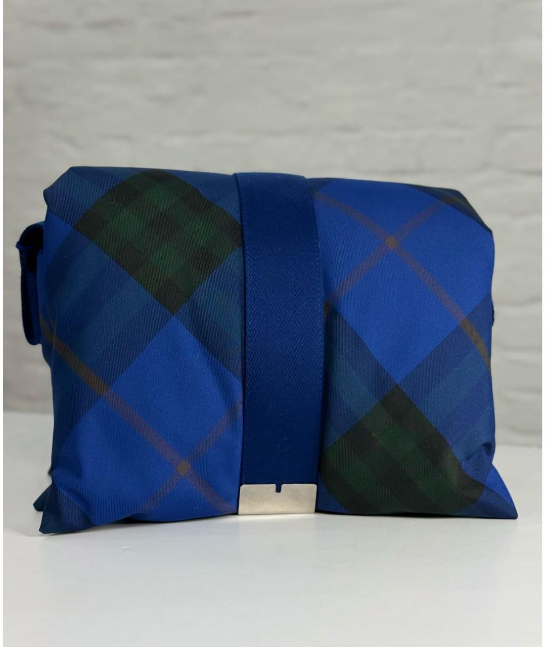 BURBERRY Синяя сумка через плечо, фото 9