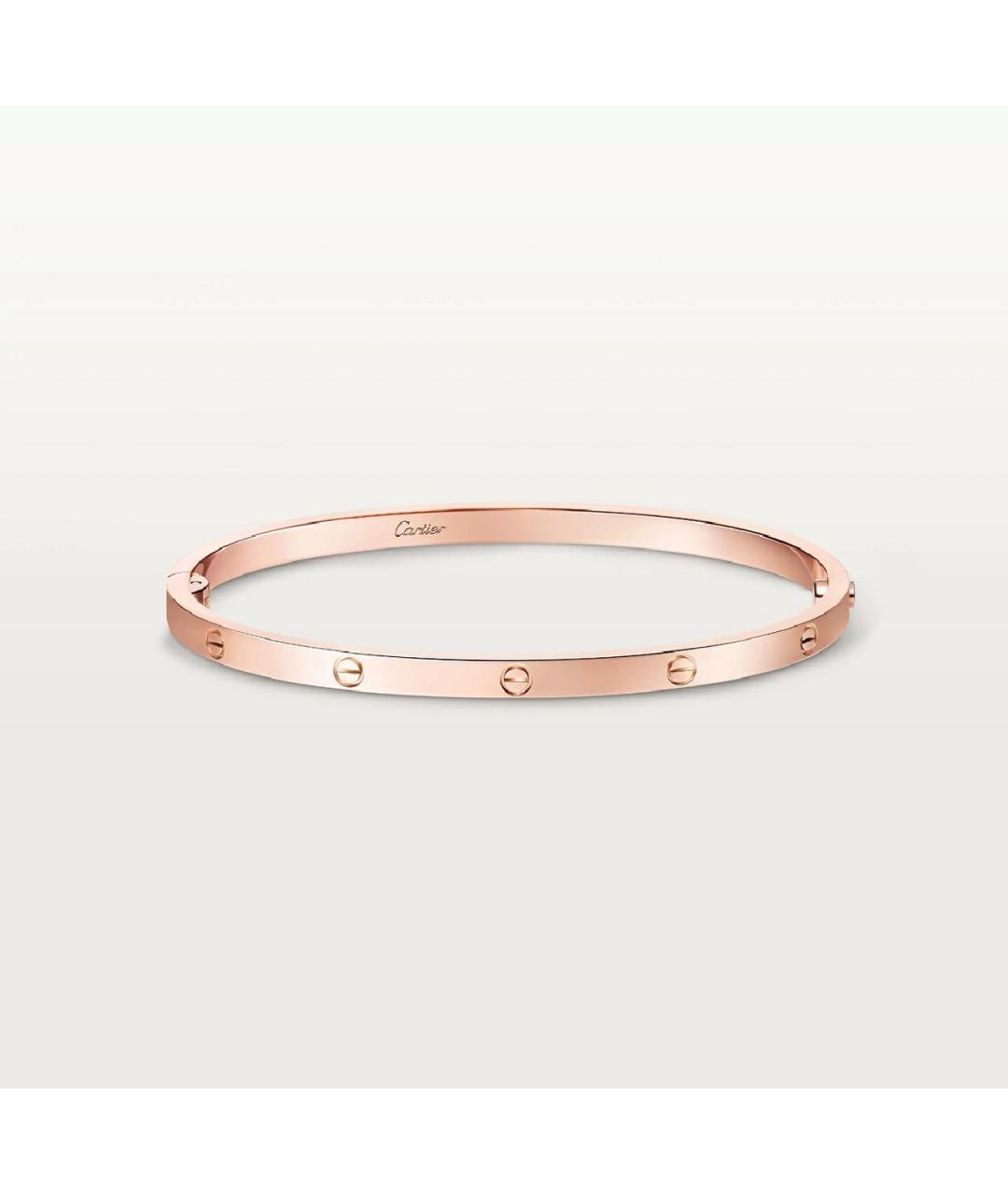 CARTIER Золотой браслет из розового золота, фото 9