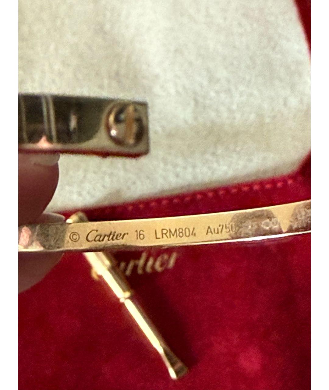 CARTIER Золотой браслет из розового золота, фото 7