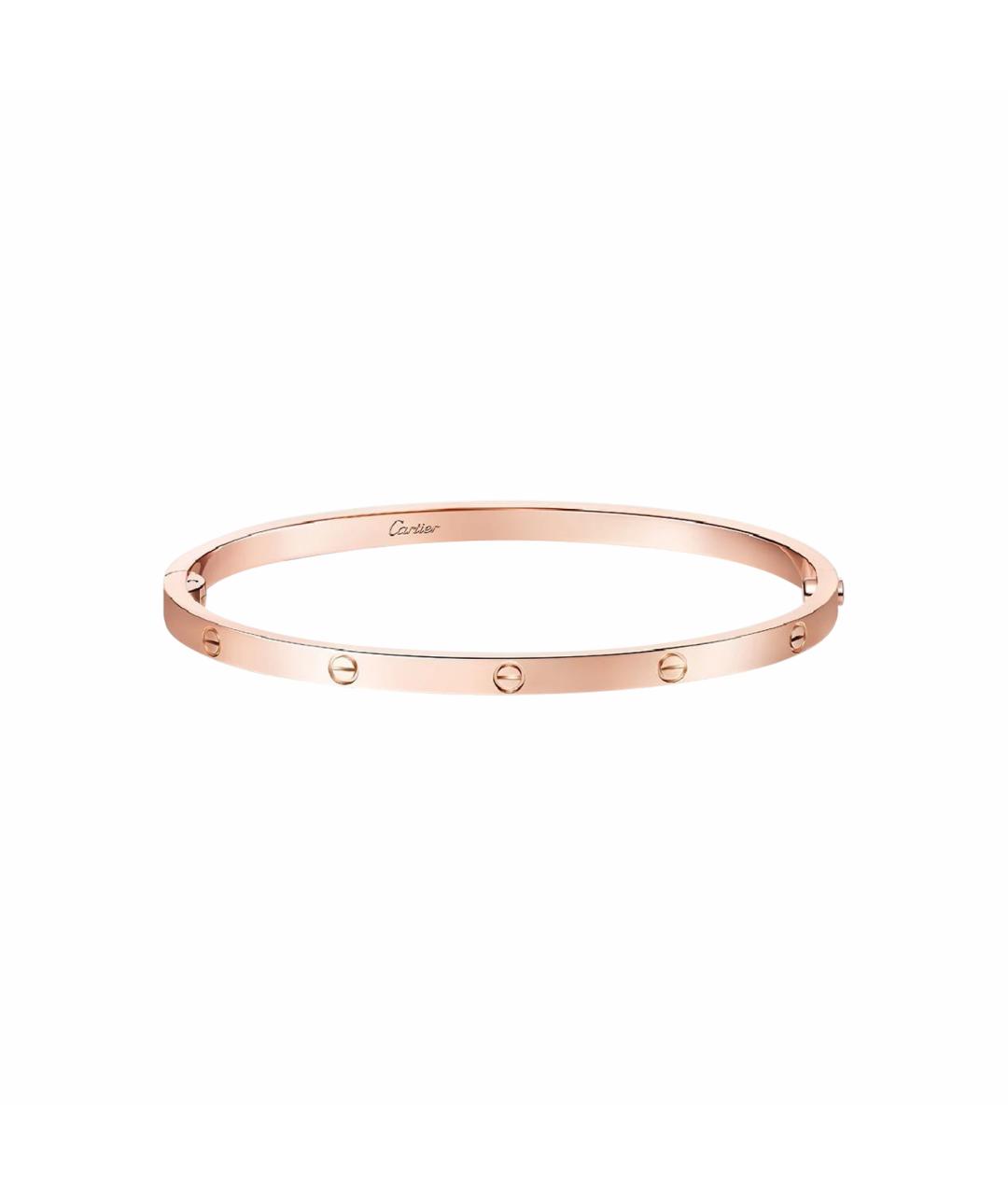 CARTIER Золотой браслет из розового золота, фото 1