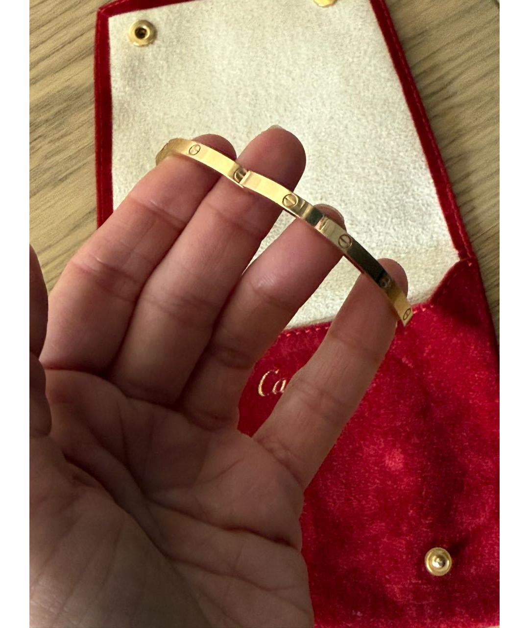 CARTIER Золотой браслет из розового золота, фото 3