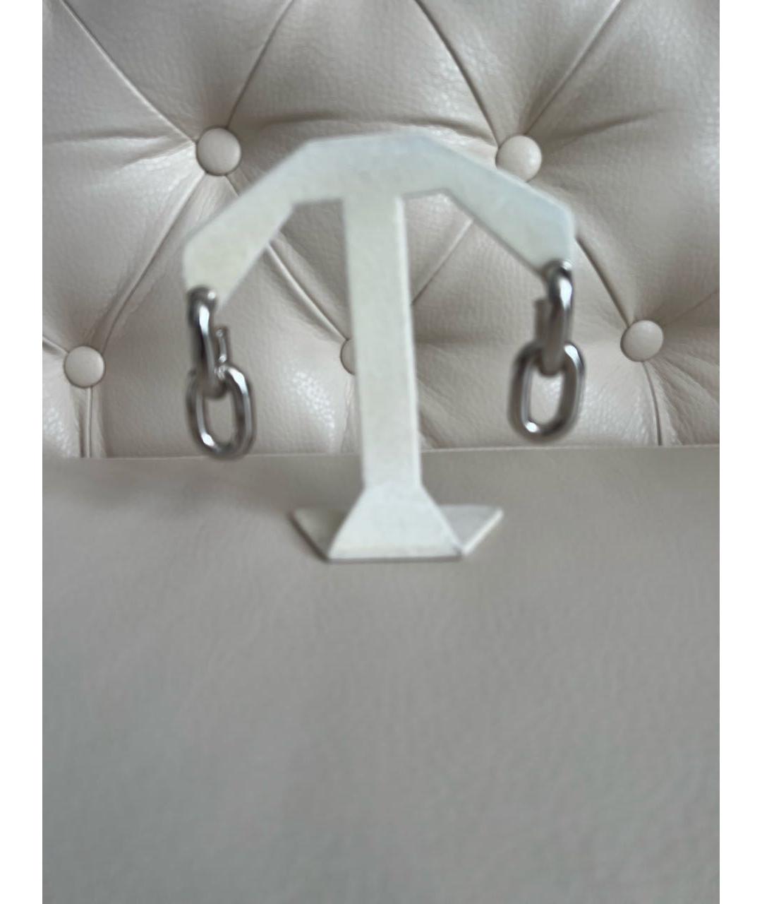 PACO RABANNE Серебряные металлические серьги, фото 4