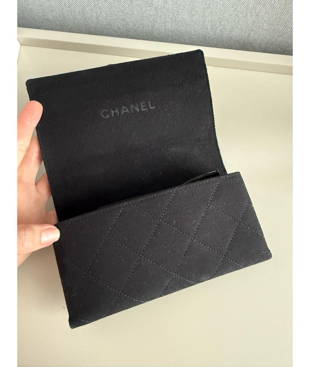 CHANEL Коричневые пластиковые солнцезащитные очки, фото 8