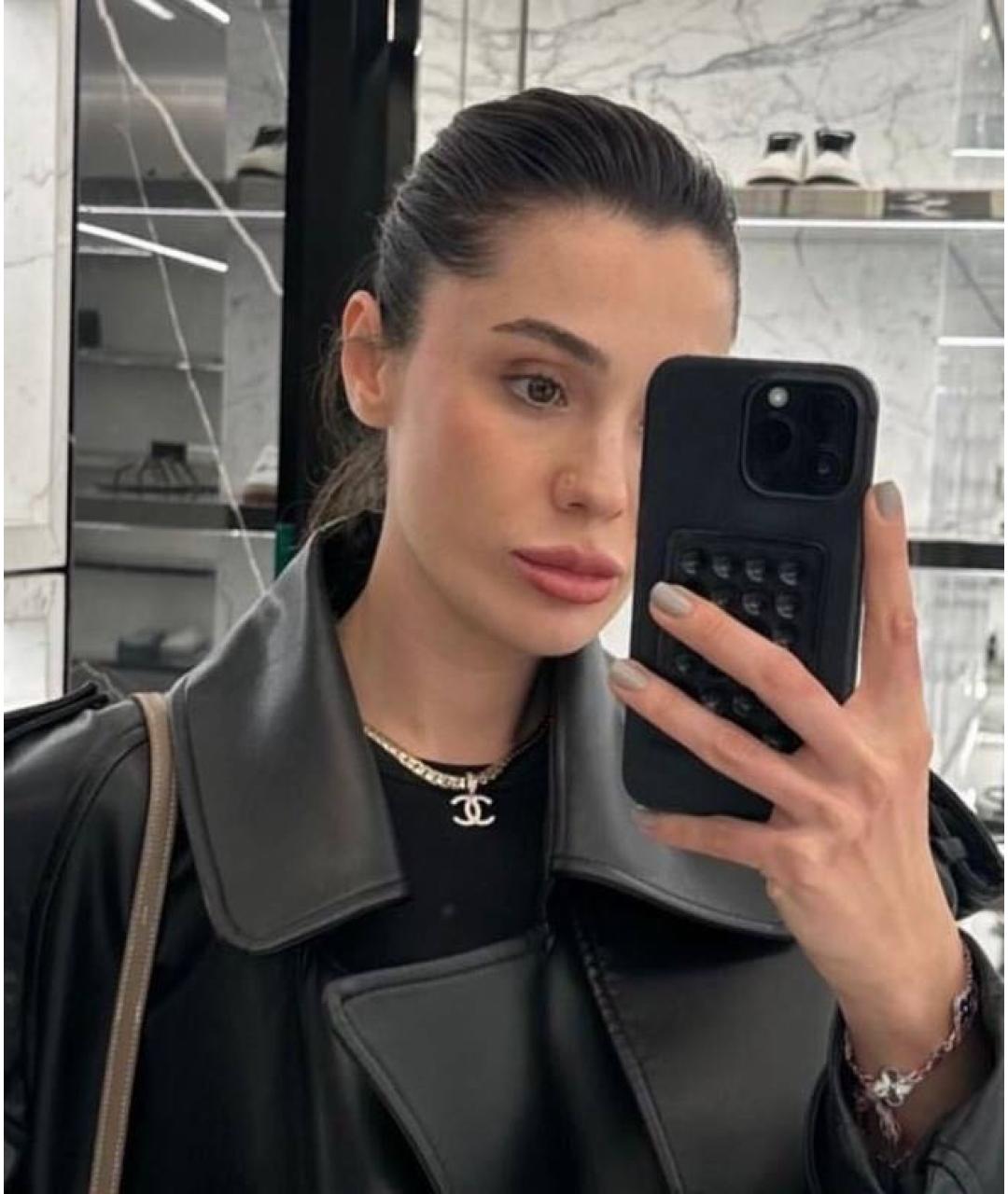 CHANEL Металлическое колье, фото 3