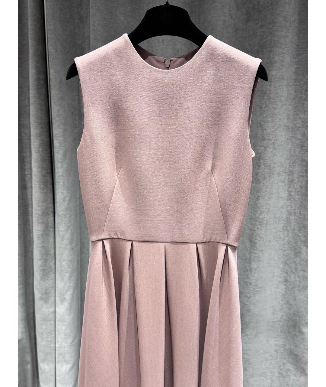 CHRISTIAN DIOR Розовое повседневное платье, фото 4