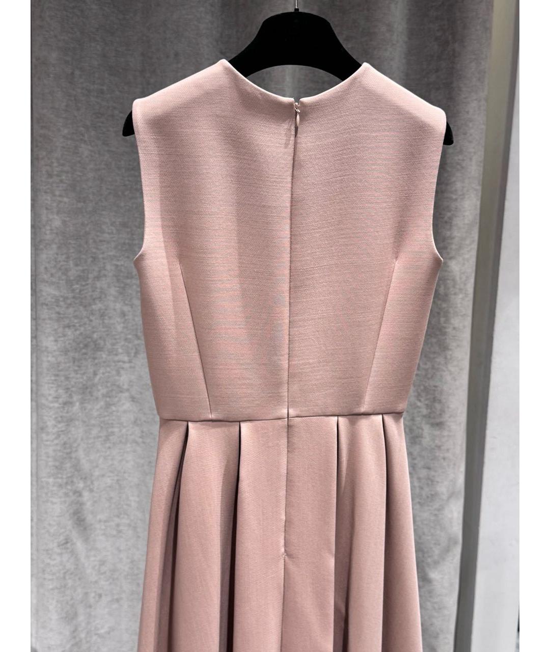 CHRISTIAN DIOR Розовое повседневное платье, фото 5