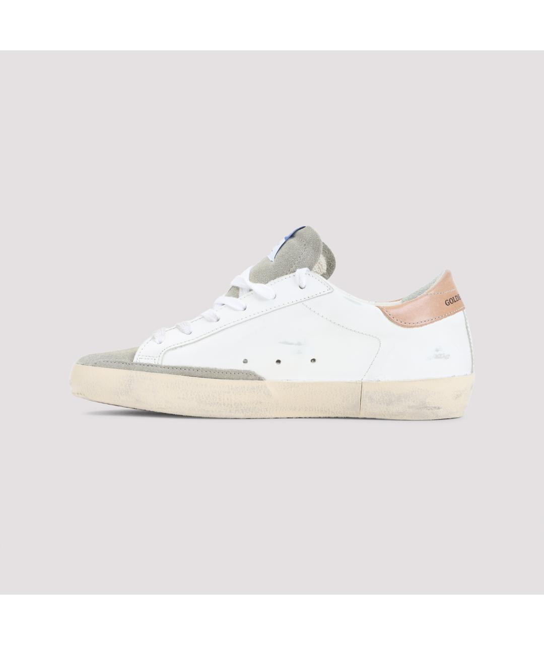 GOLDEN GOOSE DELUXE BRAND Белые кожаные кеды, фото 2