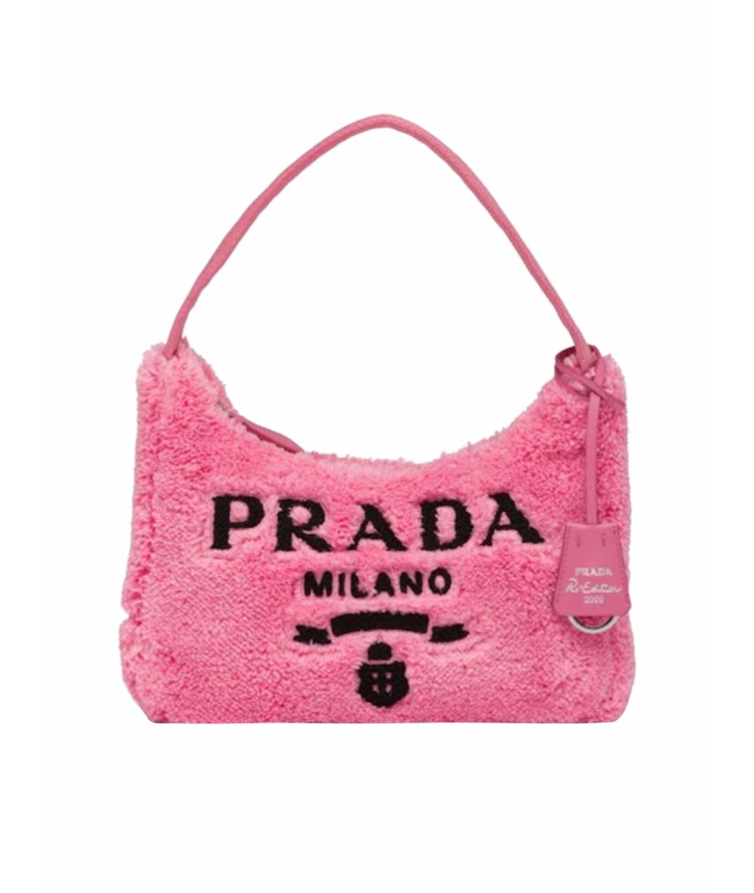 PRADA Розовая сумка с короткими ручками, фото 1