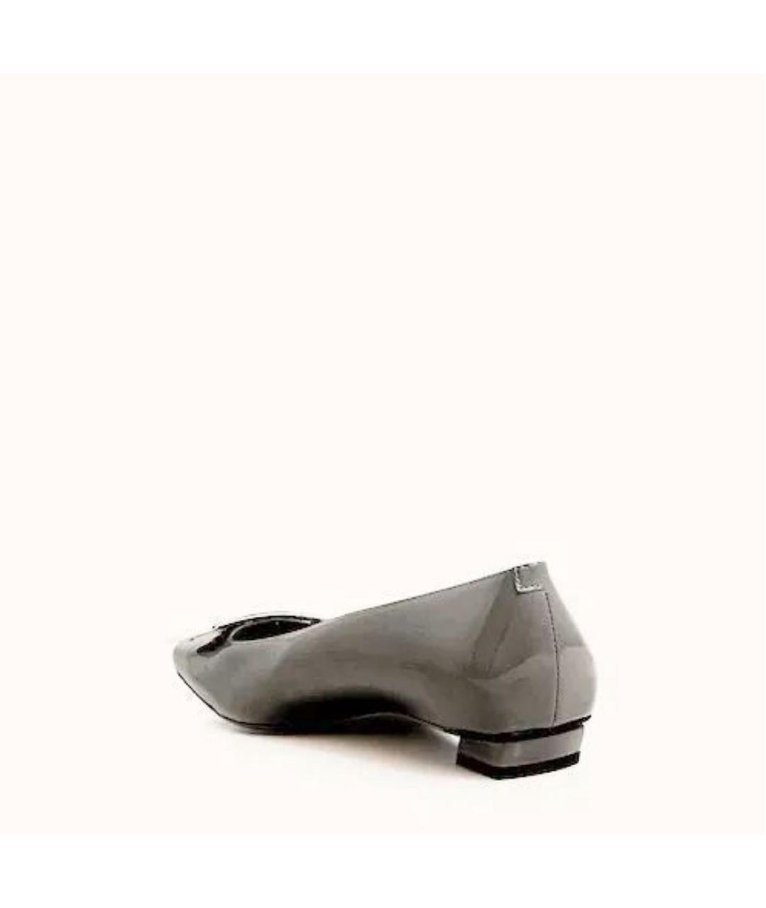 ROGER VIVIER Черные туфли из лакированной кожи, фото 4