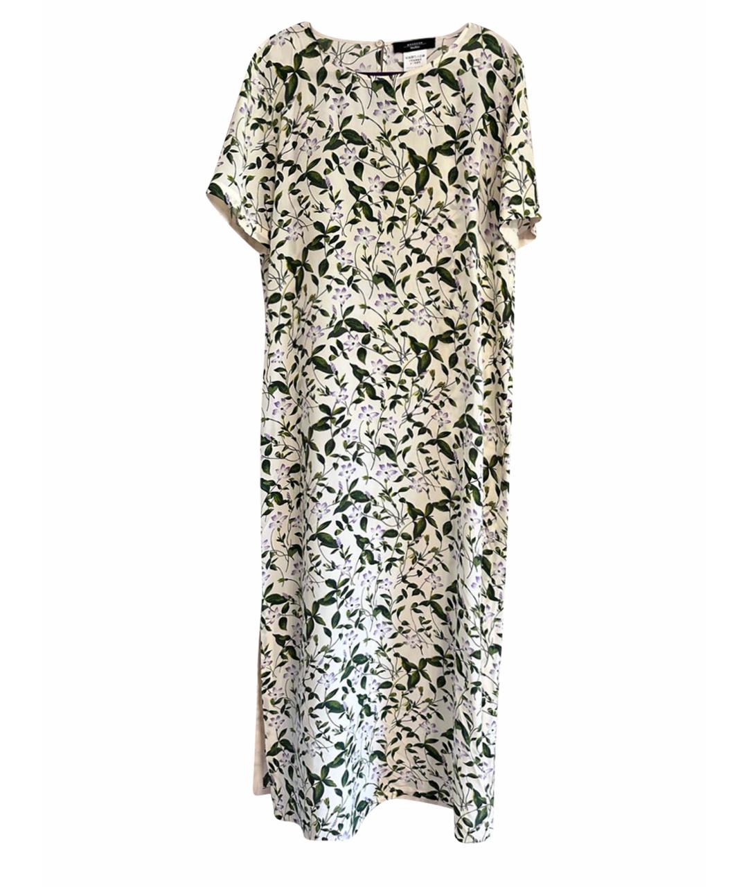 WEEKEND MAX MARA Мульти шелковое повседневное платье, фото 1