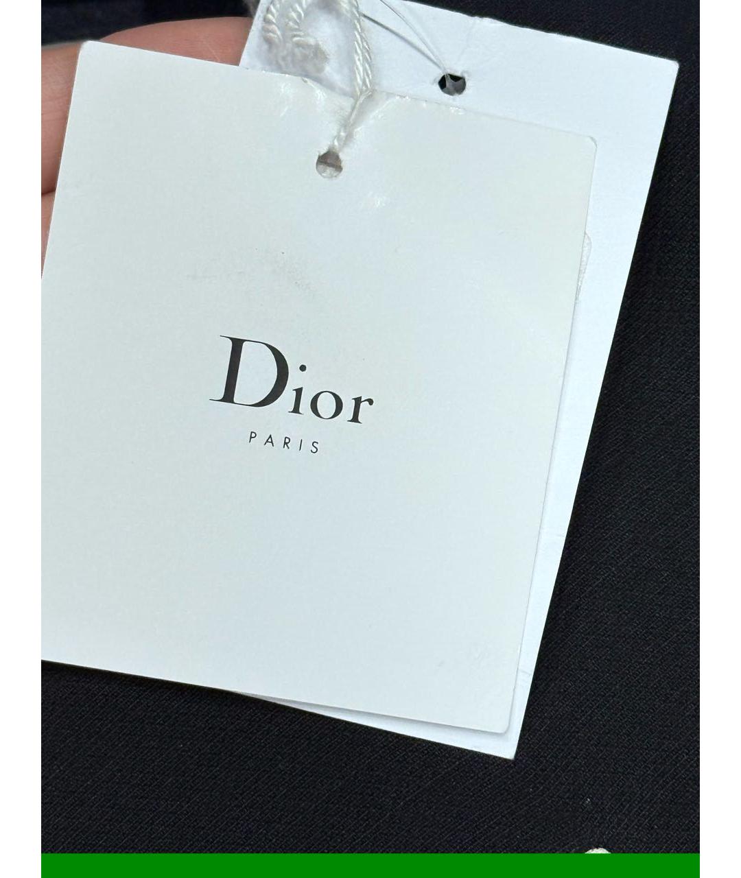 CHRISTIAN DIOR Черное шерстяное вечернее платье, фото 5