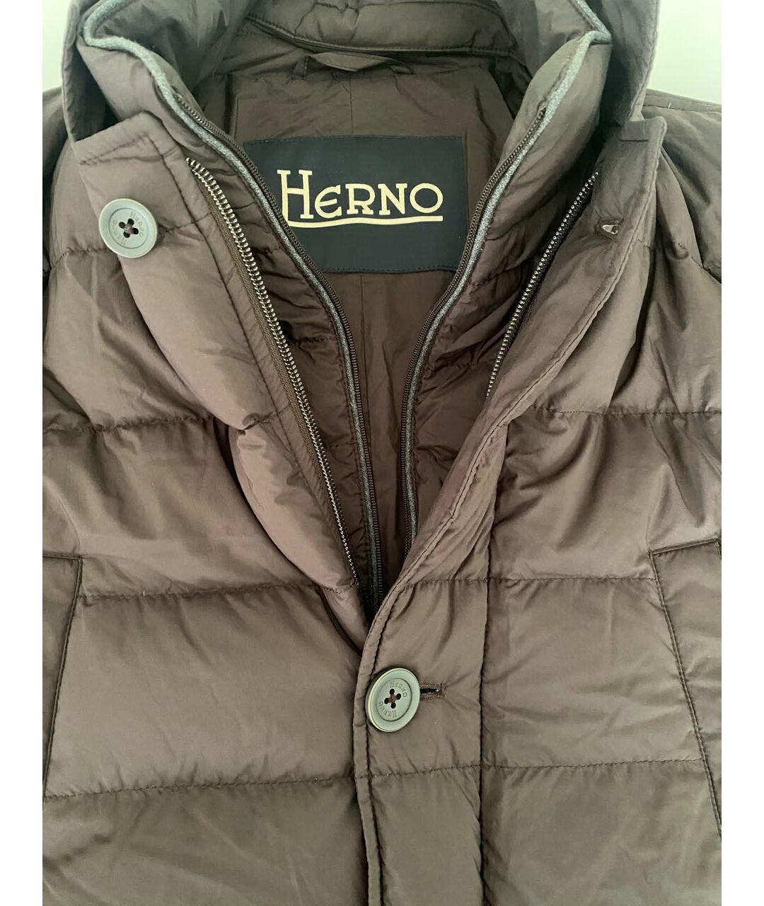 HERNO Коричневая куртка, фото 3