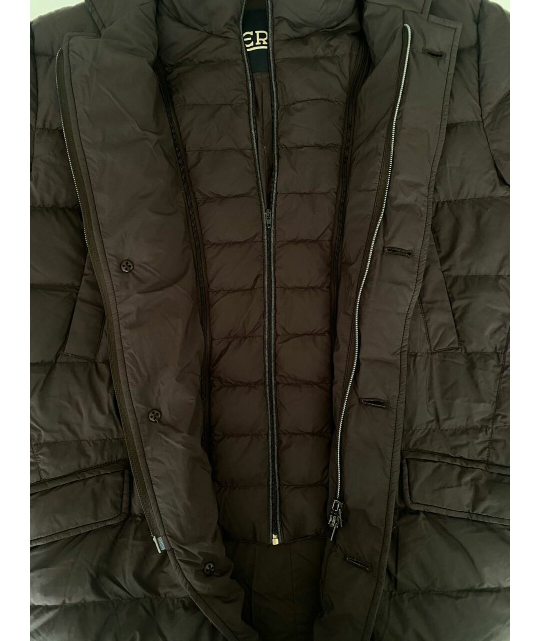 HERNO Коричневая куртка, фото 4