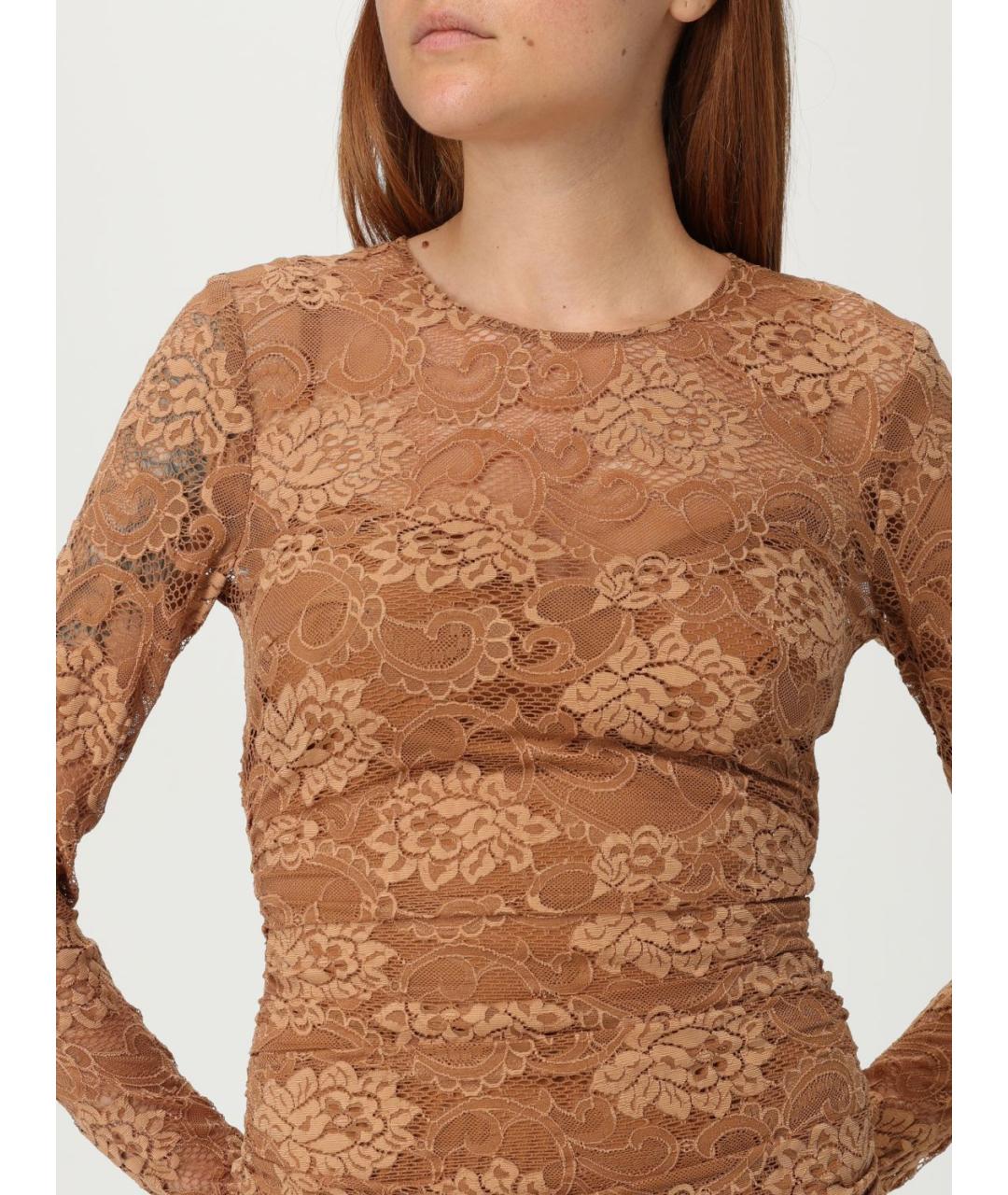 DOLCE&GABBANA Бежевое платье, фото 5