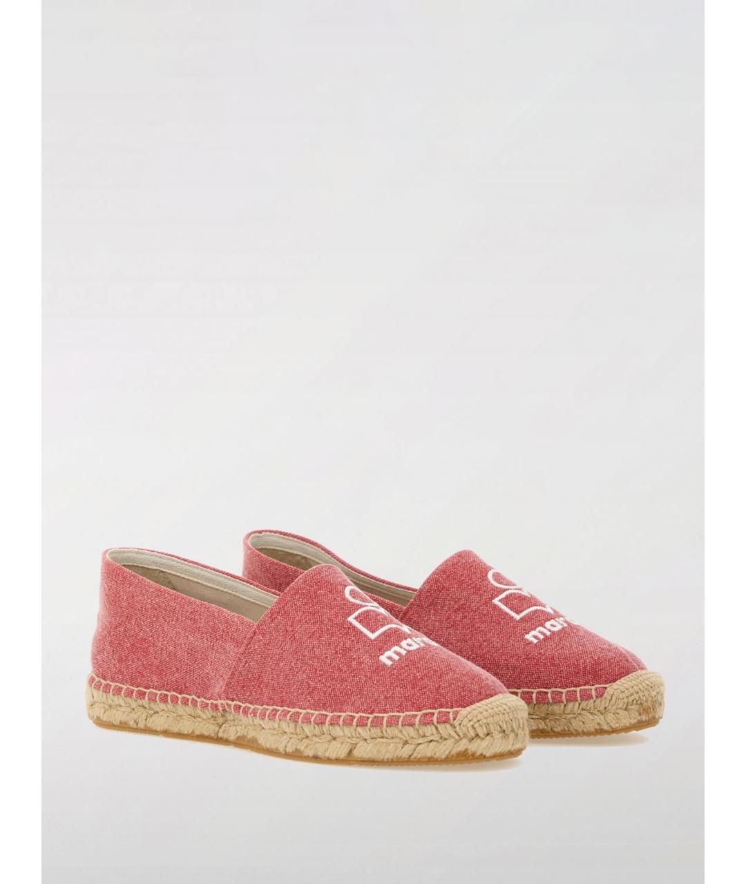 ISABEL MARANT Розовые текстильные эспадрильи, фото 2