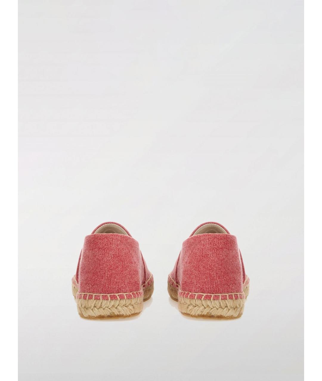 ISABEL MARANT Розовые текстильные эспадрильи, фото 3