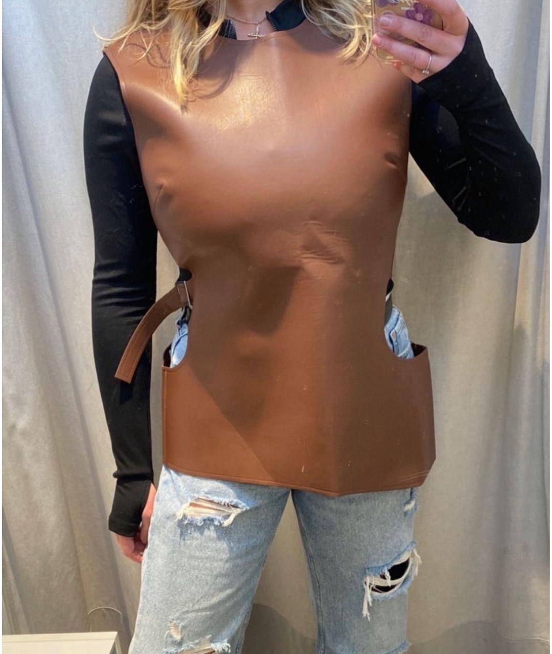 'S MAX MARA Коричневый корсет, фото 4