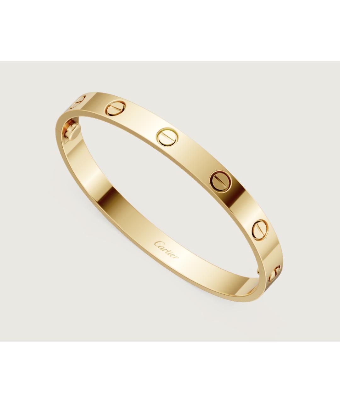 CARTIER Золотой браслет из желтого золота, фото 5