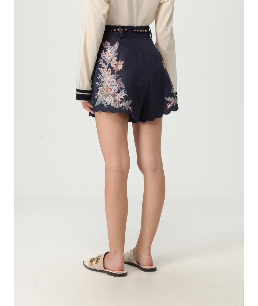 ZIMMERMANN Синие шорты, фото 4