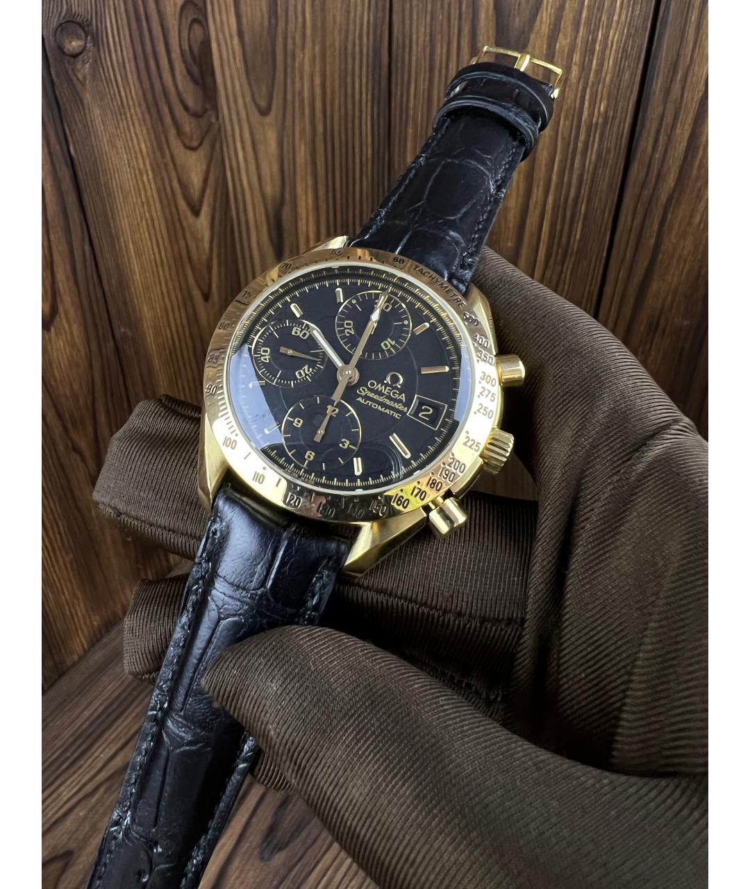 OMEGA Золотые часы из желтого золота, фото 2
