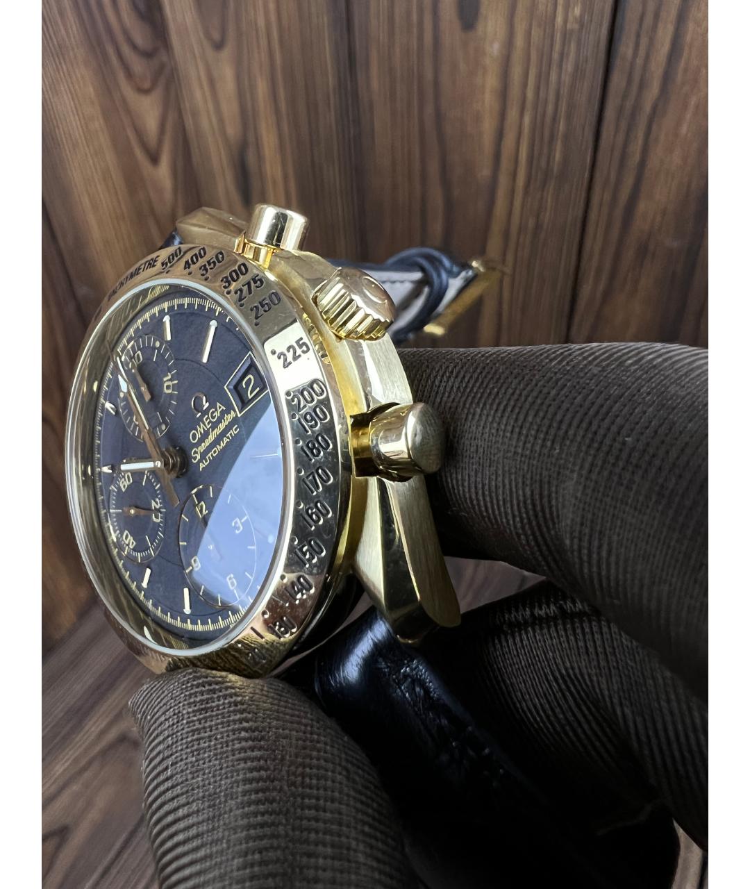 OMEGA Золотые часы из желтого золота, фото 3