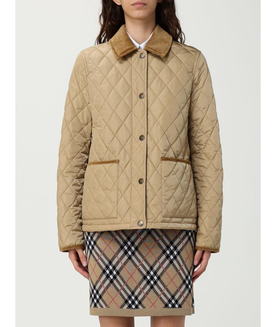 BURBERRY Бежевая куртка, фото 2