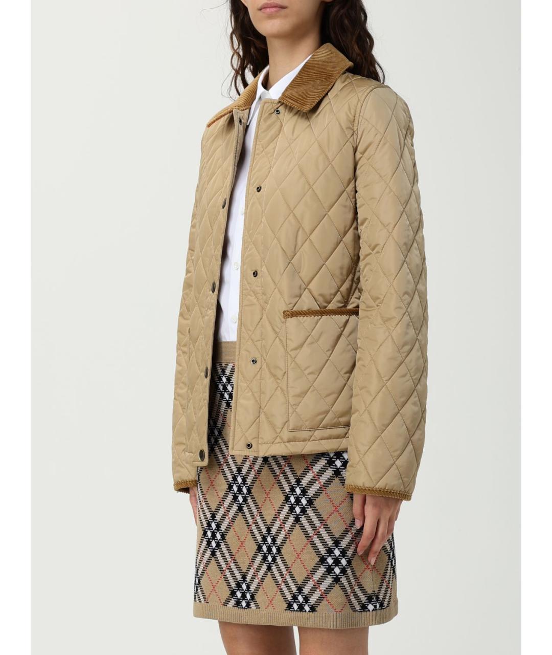 BURBERRY Бежевая куртка, фото 5