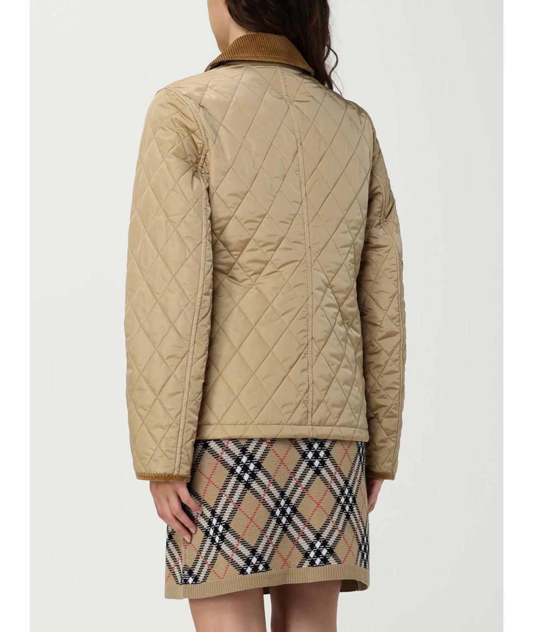 BURBERRY Бежевая куртка, фото 4