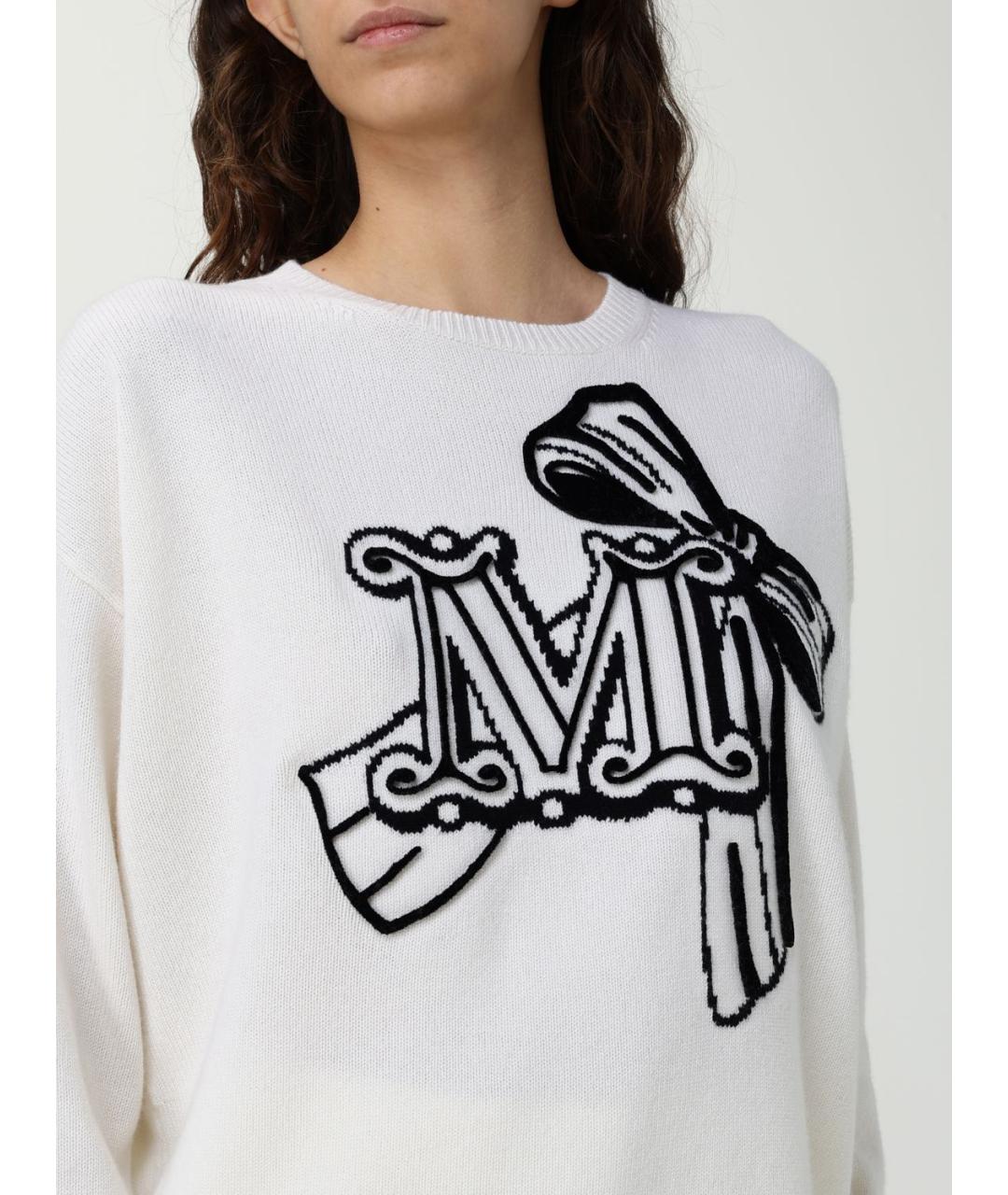 MAX MARA Белый джемпер / свитер, фото 6