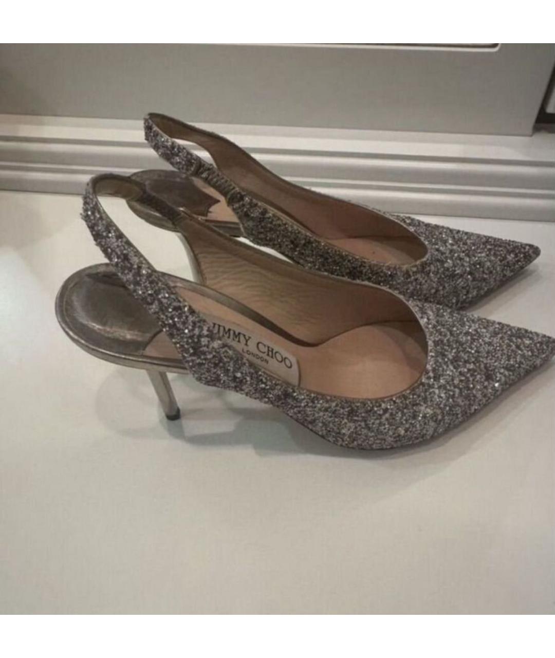 JIMMY CHOO Серые туфли, фото 6